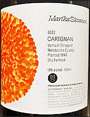 Martha Stoumen 2022 Carignan