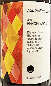 Martha Stoumen 2023 Benchlands