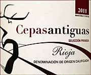 Martinez Corta 2011 Cepas Antiguas Seleccion Privada