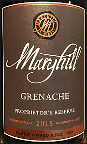 Maryhill 2015 Proprietor's Reserve Grenache