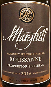 Maryhill 2016 Proprietor's Reserve Roussanne