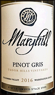 Maryhill 2016 Tudor Hill Vineyards Pinot Gris