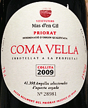 Mas d'en Gil 2009 Coma Vella