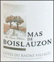 Mas de Boislauzon 2010 Deux Chenes