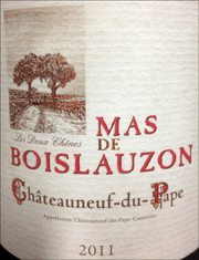 Mas de Boislauzon 2011 Chateauneuf du Pape