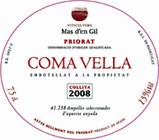 Mas d'en Gil 2008 Coma Vella