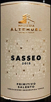 Masseria Altemura 2015 Sasseo