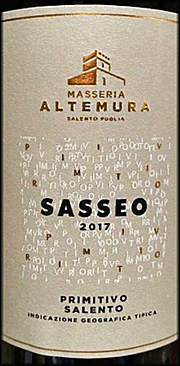 Masseria Altemura 2017 Sasseo