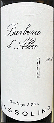 Massolino 2020 Barbera d'Alba