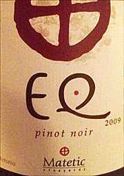 Matetic 2009 EQ Pinot Noir