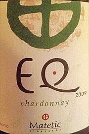 Matetic 2010 EQ Chardonnay