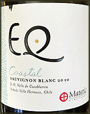 Matetic 2020 EQ Coastal Sauvignon Blanc