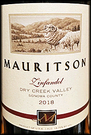 Mauritson 2018 Zinfandel