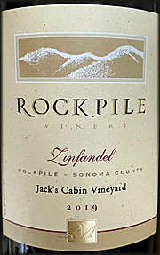 Rockpile 2019 Jack's Cabin Zinfandel