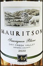 Mauritson 2020 Sauvignon Blanc