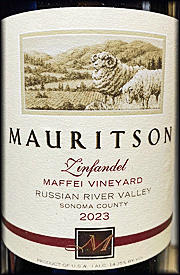Mauritson 2023 Maffei Zinfandel