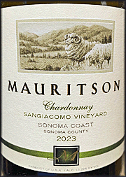 Mauritson 2023 Sangiacomo Vineyard Chardonnay