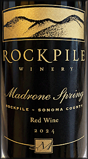 Mauritson 2024 Rockpile Madrone Spring Red Wine