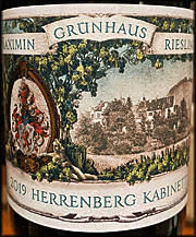 Maximin Grunhaus 2019 Maximin Grunhaus Herrenberg Kabinett Riesling