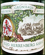 Maximin Grunhaus 2020 Herrenberg Kabinett Riesling