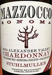 Mazzocco 2014 Stuhlmuller Reserve Chardonnay