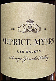 McPrice Myers 2017 Les Galets Syrah