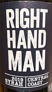 McPrice Myers 2019 Right Hand Man Syrah