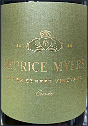 McPrice Myers 2020 Paper Street Cuvee