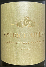 McPrice Myers 2021 Paper Street Cuvee