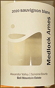 Medlock Ames 2020 Sauvignon Blanc