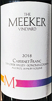 Meeker 2018 Cabernet Franc