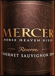 Mercer 2014 Reserve Cabernet Sauvignon