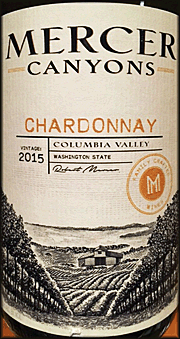 Mercer 2015 Canyons Chardonnay