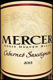 Mercer 2015 Horse Heaven Hills Cabernet Sauvignon