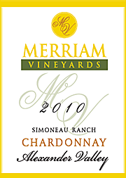 Merriam 2010 Simoneau Ranch Chardonnay