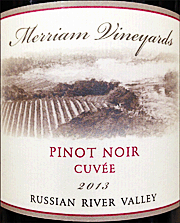 Merriam 2013 Cuvee Pinot Noir