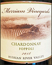 Merriam 2018 Foppoli Chardonnay