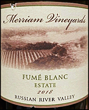 Merriam 2018 Fume Blanc