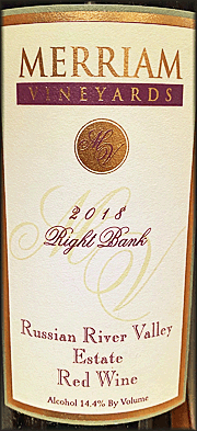 Merriam 2018 Right Bank Red Wine