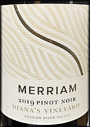 Merriam 2019 Diana's Vineyard Pinot Noir