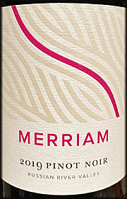 Merriam 2019 Russian River Pinot Noir