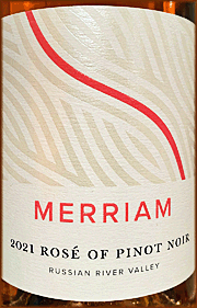 Merriam 2021 Rose of Pinot Noir