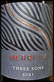 Merriam 2021 Three Sons Pinot Noir