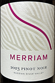 Merriam 2023 Russian River Pinot Noir