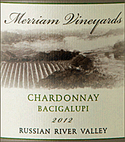 Merriam 2012 Bacigalupi Chardonnay