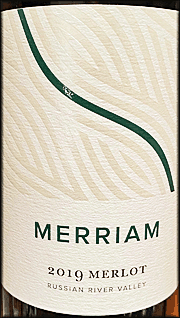 Merriam 2019 Russian River Merlot