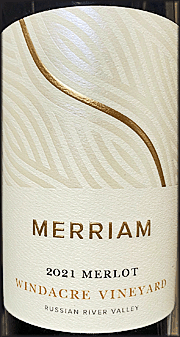 Merriam 2021 Windacre Merlot