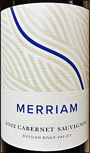 Merriam Vineyards 2022 Russian River Cabernet Sauvignon