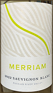 Merriam 2022 Russian River Sauvignon Blanc