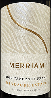 Merriam 2022 Windacre Cabernet Franc